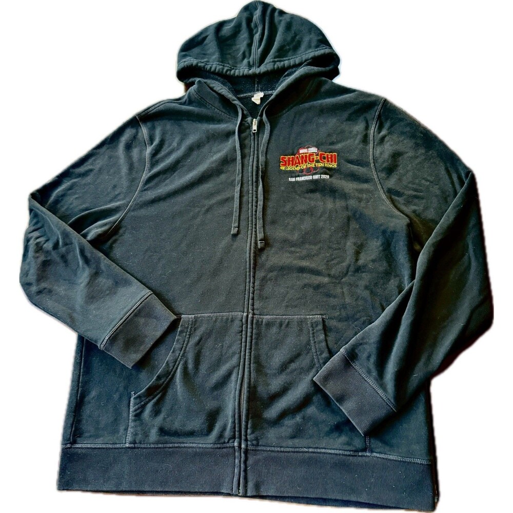 SHANG-CHI Marvel Studios San Francisco Unit 2020 Production Team Hoodie Sz XL